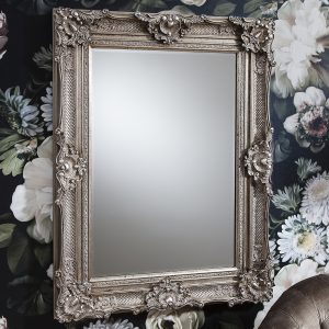 Gallery Direct Stretton Rectangle Mirror Silver | Shackletons