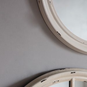 Gallery Direct Eccleston Round Mirror Clay | Shackletons