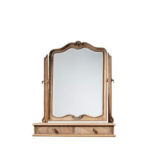 Gallery Direct Chic Dressing Table Mirror Weathered | Shackletons