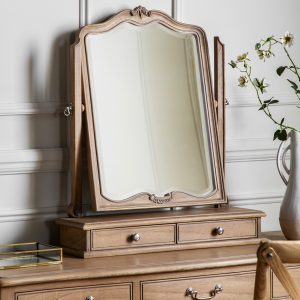 Gallery Direct Chic Dressing Table Mirror Weathered | Shackletons