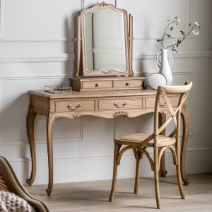 Gallery Direct Chic Dressing Table Mirror Weathered | Shackletons