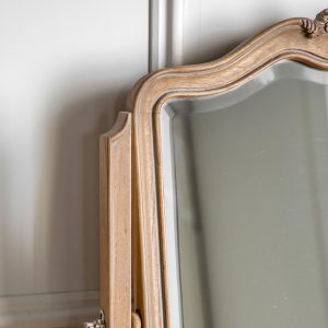 Gallery Direct Chic Dressing Table Mirror Weathered | Shackletons