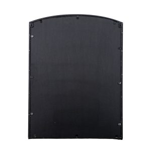 Gallery Direct Wingham Arch Mirror Black | Shackletons