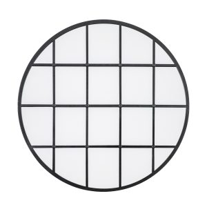 Gallery Direct Richborough Round Mirror Black | Shackletons