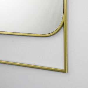 Gallery Direct Visano Mirror Champagne | Shackletons