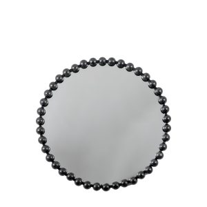 Gallery Direct Ceretti Round Mirror Black | Shackletons