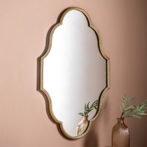 Gallery Direct Castello Mirror Gold | Shackletons