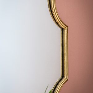 Gallery Direct Castello Mirror Gold | Shackletons