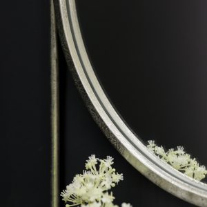 Gallery Direct Emerson Mirror Silver | Shackletons