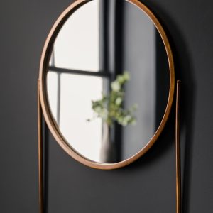 Gallery Direct Emerson Mirror Bronze | Shackletons