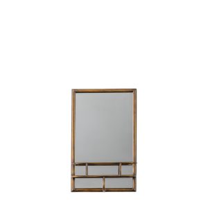 Gallery Direct Milton Mirror Rectangle Bronze | Shackletons