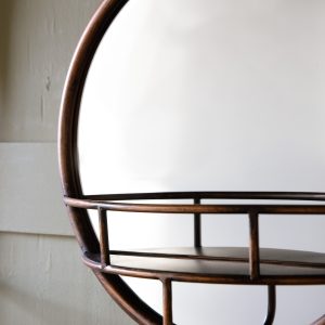 Gallery Direct Milton Round Mirror Bronze | Shackletons