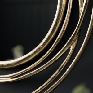 Gallery Direct Allende Mirror Satin Gold | Shackletons