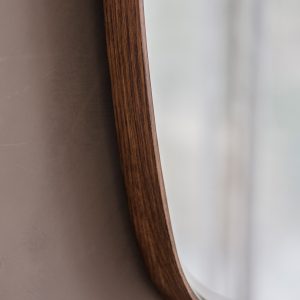 Gallery Direct Keaton Mirror Walnut | Shackletons