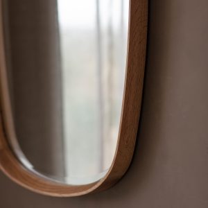 Gallery Direct Keaton Mirror Oak | Shackletons