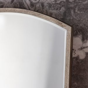 Gallery Direct Higgins Arch Mirror Antique Silver | Shackletons