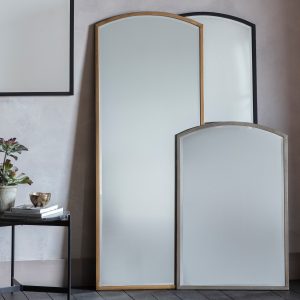 Gallery Direct Higgins Arch Mirror Antique Gold | Shackletons