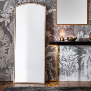 Gallery Direct Higgins Arch Mirror Antique Silver | Shackletons