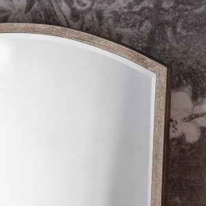 Gallery Direct Higgins Arch Mirror Antique Silver | Shackletons