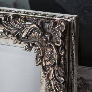 Gallery Direct Fiennes Rectangle Mirror Silver | Shackletons