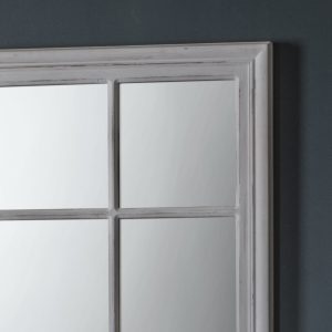 Gallery Direct Costner Mirror Stone Grey | Shackletons