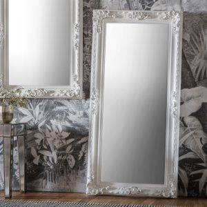 Gallery Direct Altori Leaner Mirror White | Shackletons