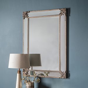 Gallery Direct Wilson Mirror Champagne | Shackletons