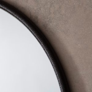 Gallery Direct Bayswater Black Round Mirror | Shackletons