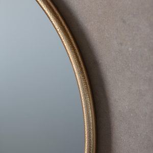 Gallery Direct Bayswater Gold Round Mirror | Shackletons