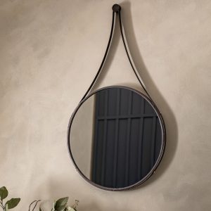 Gallery Direct Broadway Round Mirror | Shackletons