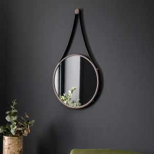 Gallery Direct Broadway Round Mirror | Shackletons