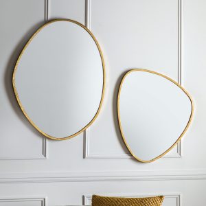 Gallery Direct Chattenden Mirror Gold | Shackletons