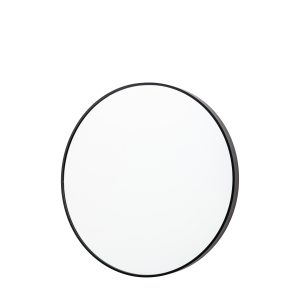 Gallery Direct Yardley Mirror Round Black | Shackletons