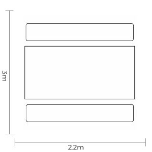 Hartman Crucible Dining and Games Bench Set | Shackletons