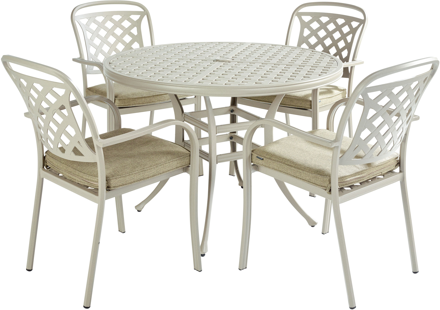 Hartman Berkeley 4 Seat Round Dining Set