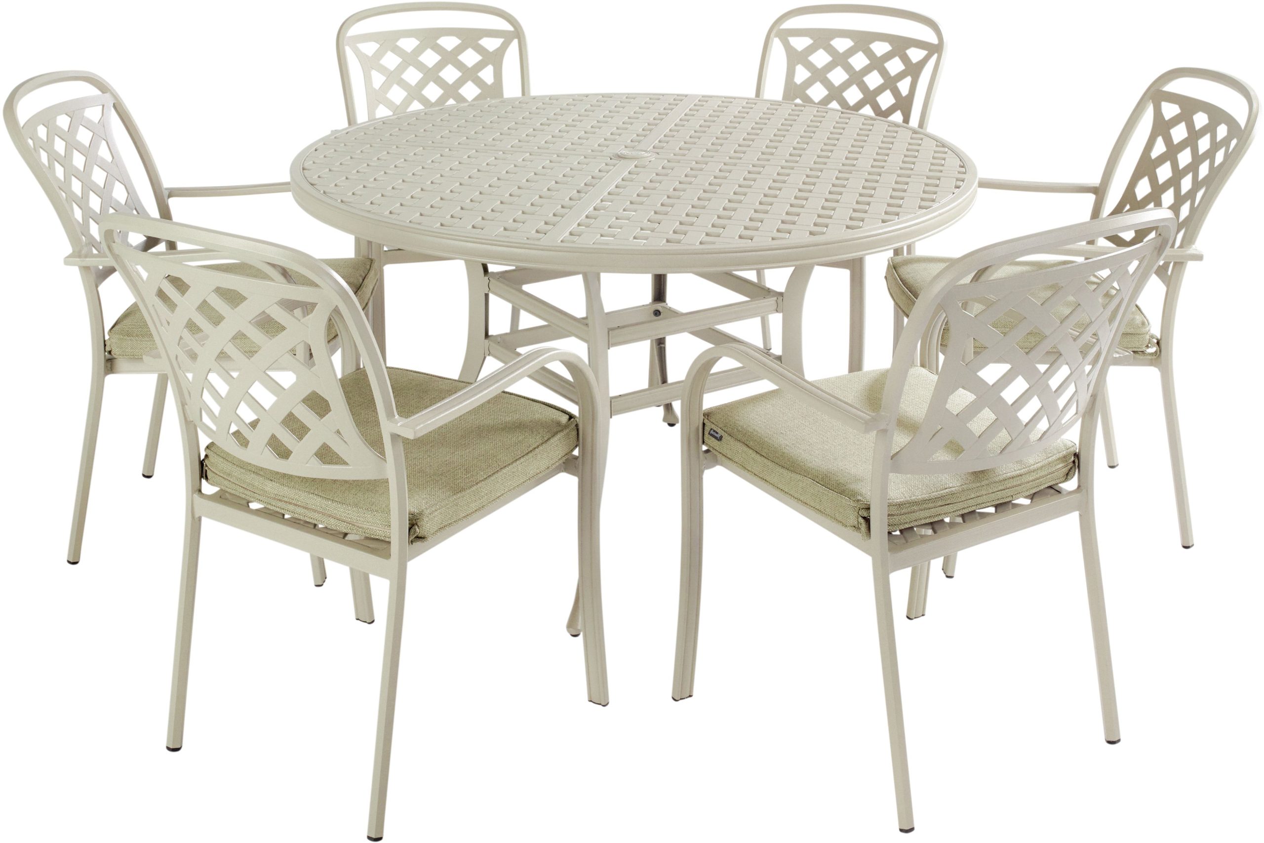 Hartman Berkeley 6 Seat Round Dining Set