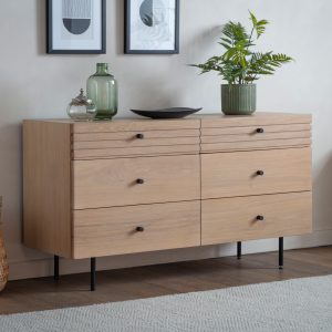 Gallery Direct Okayama 6 Drawer Chest | Shackletons