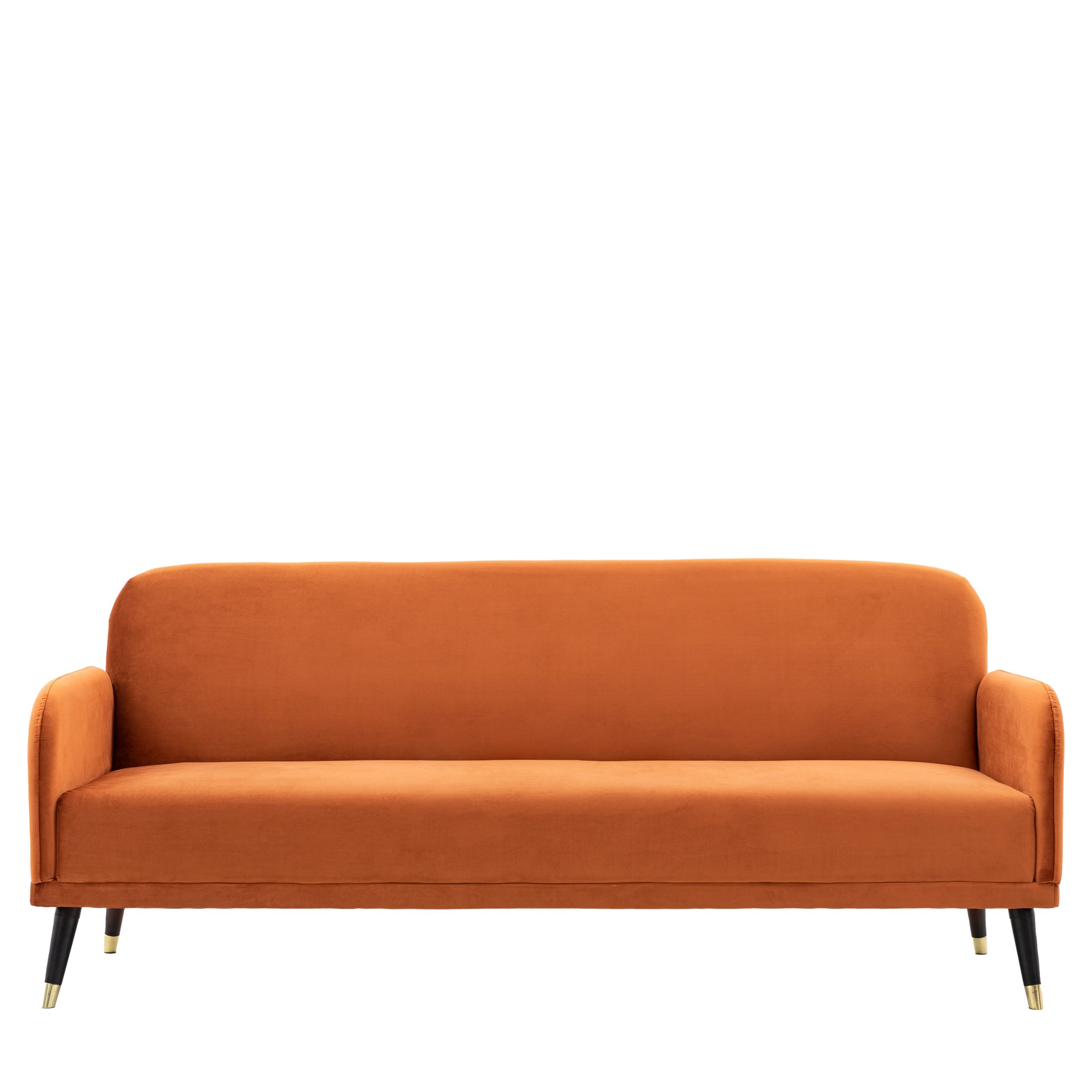 Gallery Direct Holt Sofa Bed Rust | Shackletons